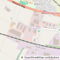 Map of North Ferriby, East Yorkshire