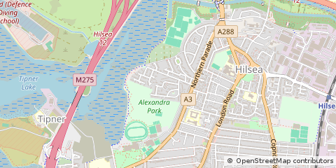 Map of Portsmouth, Hampshire