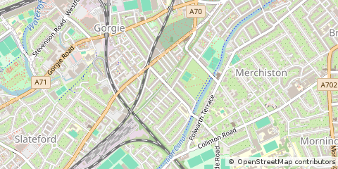 Map of Edinburgh
