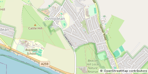 Map of Brighton