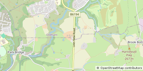 Map of Ashton-Under-Lyne