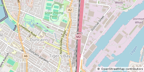 Map of Belfast