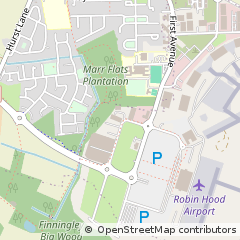 Map of Auckley, Doncaster, South Yorkshire