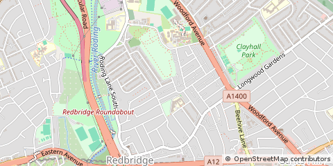 Map of Ilford