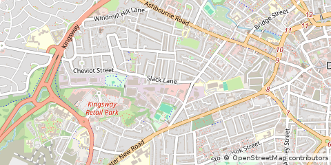 Map of Derby