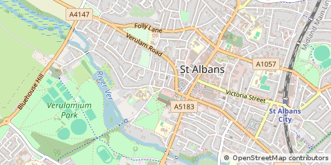 Map of ST. Albans