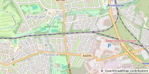 Map of Edinburgh