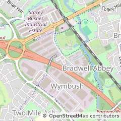 Map of Milton Keynes
