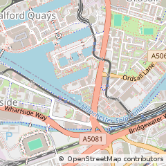 Map of Salford