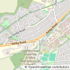 Map of Loughborough