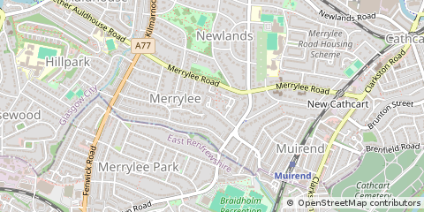 Map of Glasgow
