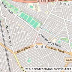 Map of Cardiff