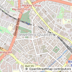 Map of Birmingham, West Midlands
