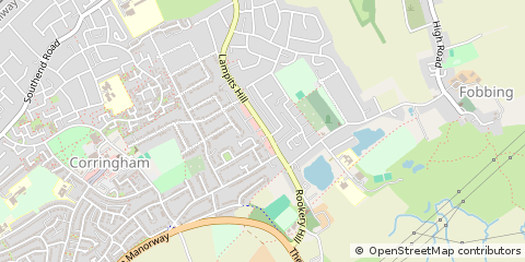 Map of Stanford-LE-Hope, Essex