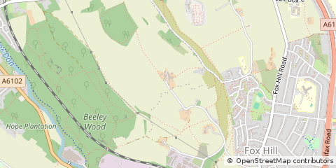 Map of Sheffield