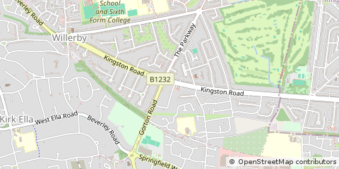 Map of Hull