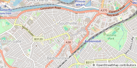 Map of Bristol