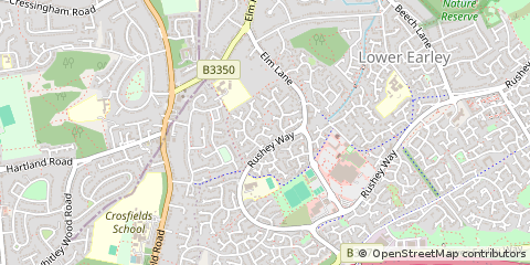Map of Reading