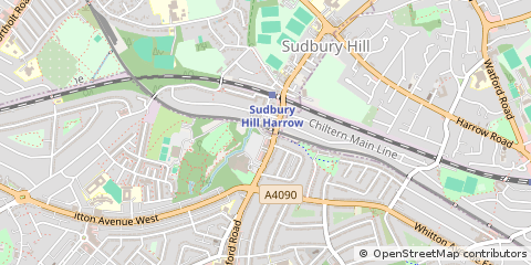 Map of Greenford