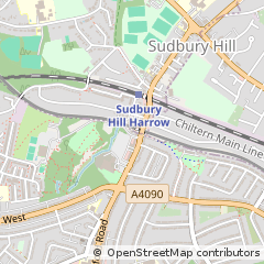 Map of Greenford