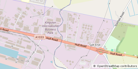 Map of Hull, East Yorkshire