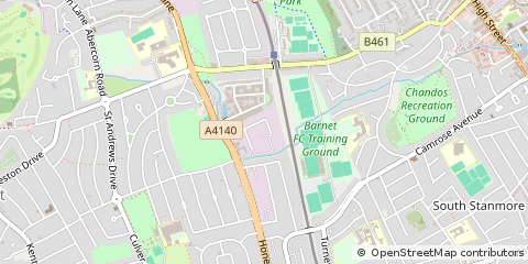 Map of Middlesex