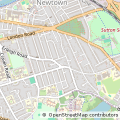 Map of Reading, Berkshire