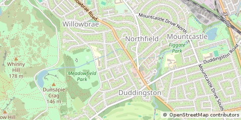 Map of Edinburgh