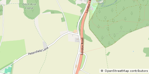 Map of Clanfield