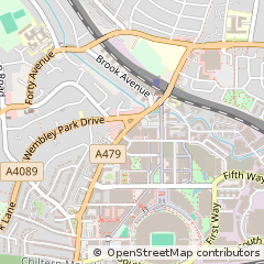 Map of Wembley