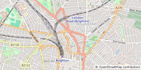 Map of Brighton