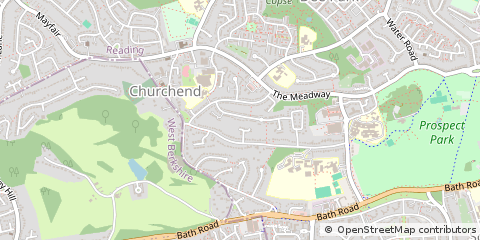 Map of Reading