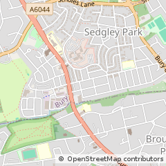 Map of Manchester