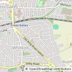 Map of Leeds