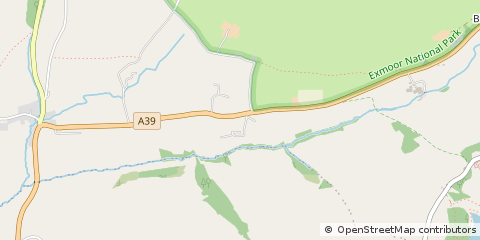Map of Barnstaple, Devon