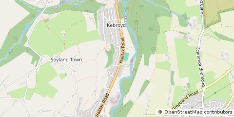 Map of Sowerby Bridge