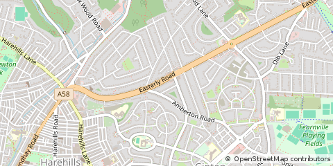 Map of Leeds