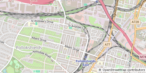 Map of Glasgow