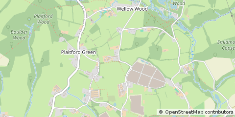Map of West Willow
