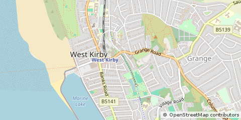 Map of Wirral