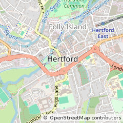 Map of Stansted, Essex