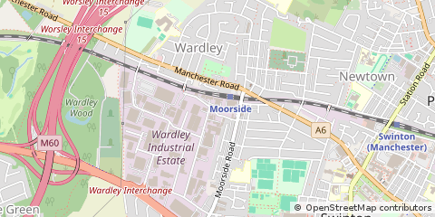 Map of Manchester