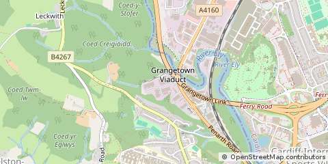 Map of Cardiff