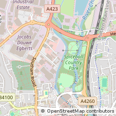 Map of Banbury, Oxfordshire