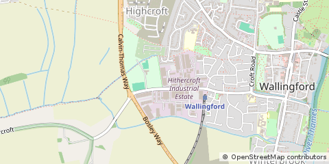 Map of Wallingford