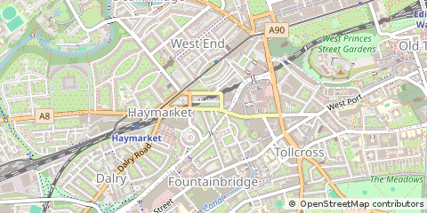 Map of Edinburgh