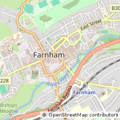 Map of Surrey