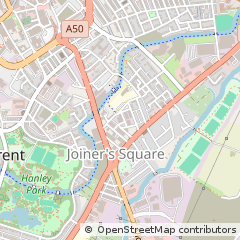 Map of Stoke-on-Trent