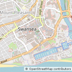 Map of Swansea