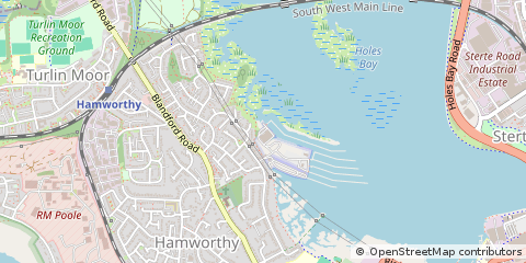 Map of Poole